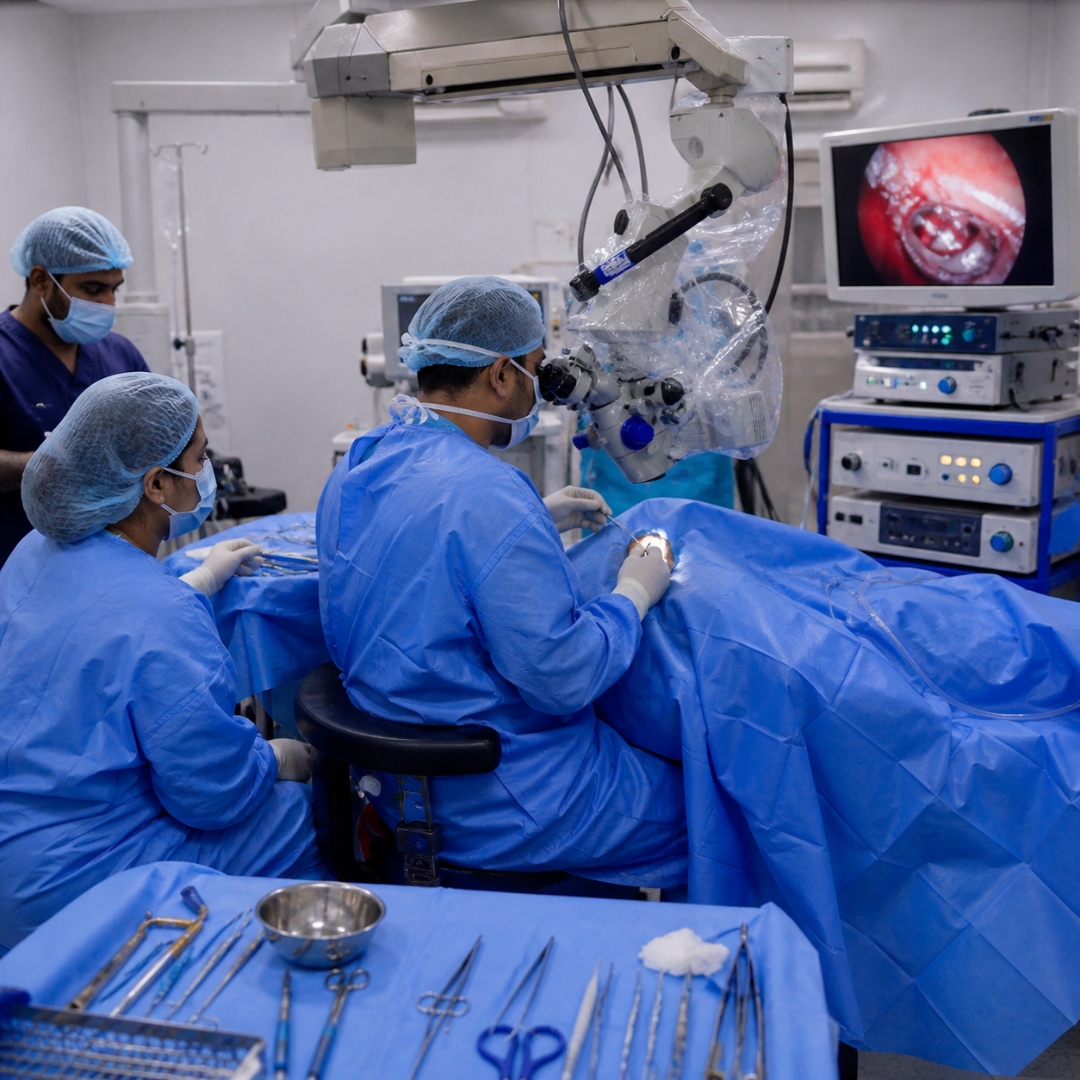Ear surgery & microsurgery in Jaipur by expert ENT doctors