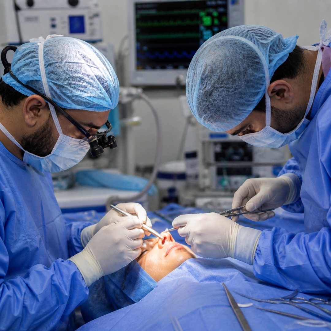 Rhinoplasty surgery in Jaipur for nose reshaping