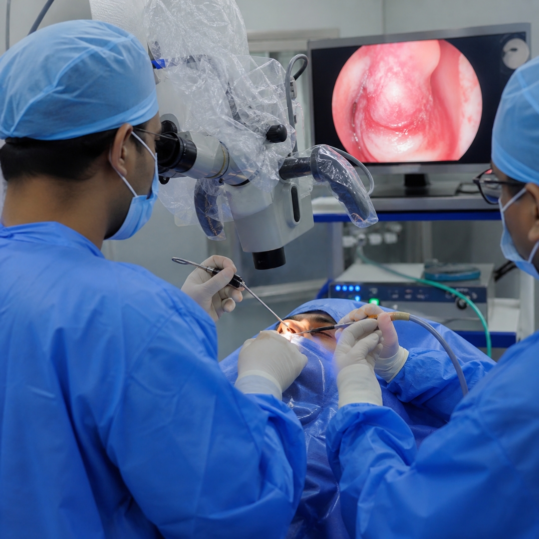 Best Sinus Surgery in Jaipur by expert ENT doctors