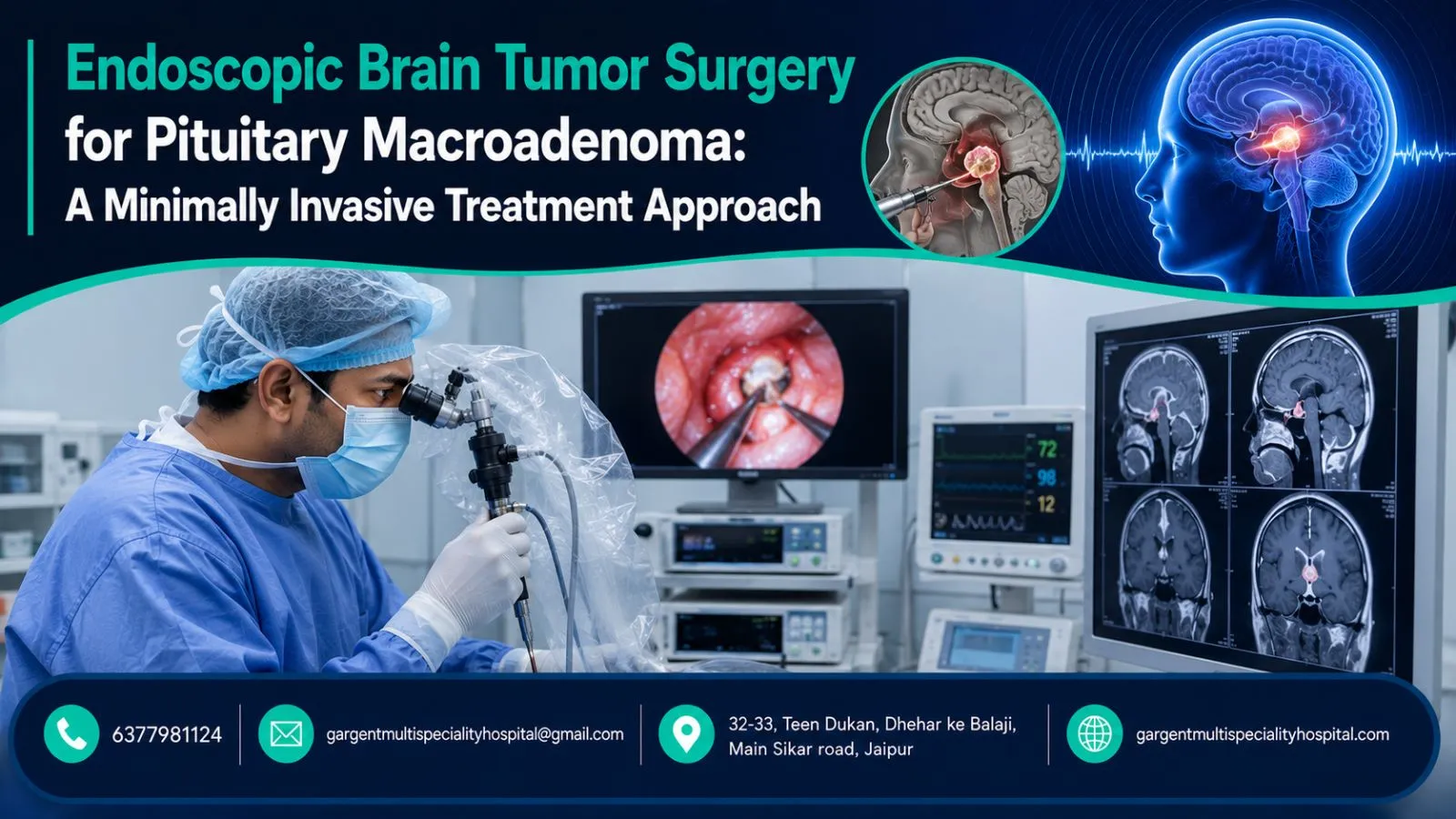 Endoscopic Brain Tumor Surgery for Pituitary Macroadenoma: A Minimally Invasive Treatment Approach