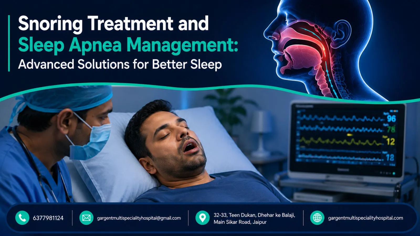 Snoring Treatment and Sleep Apnea Management: Advanced Solutions for Better Sleep