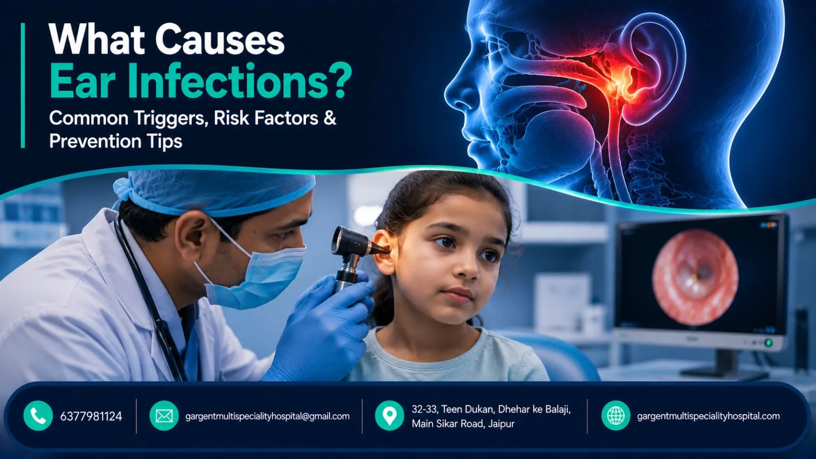 What Causes Ear Infections? Common Triggers, Risk Factors & Prevention Tips